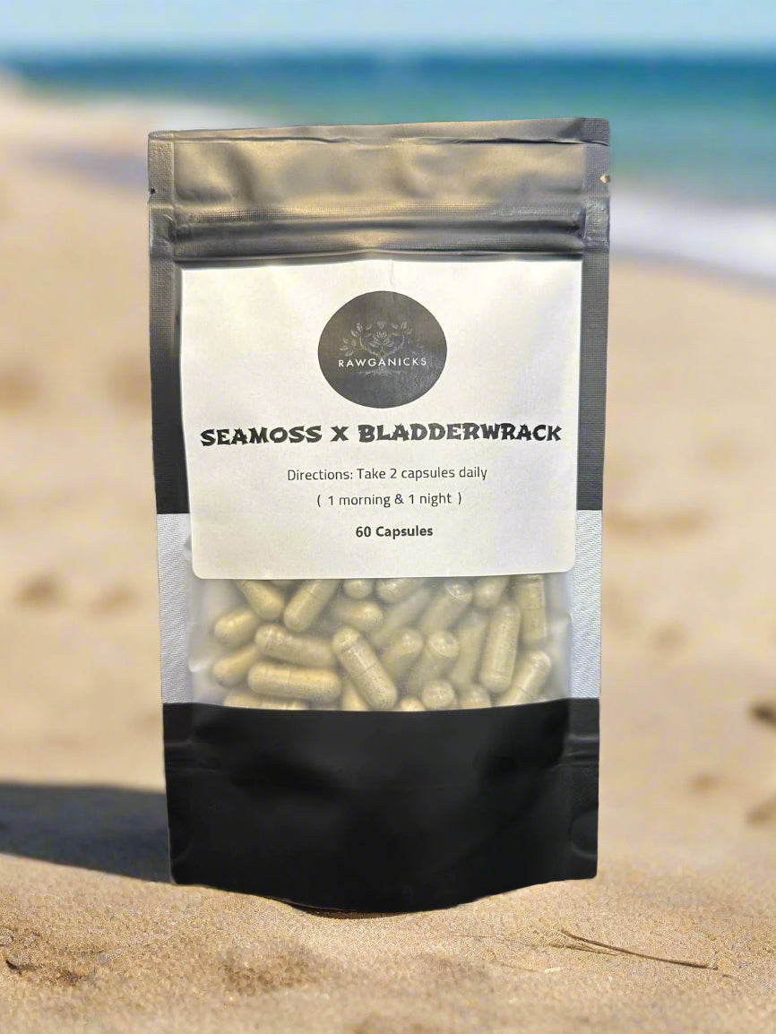 Seamoss &amp; Bladderwrack CAPSULES